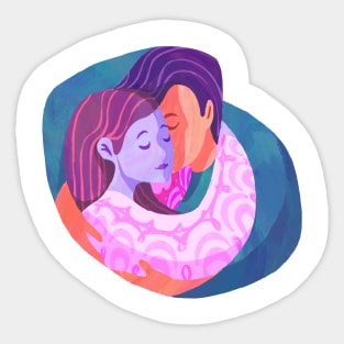 Couple's Love Sticker